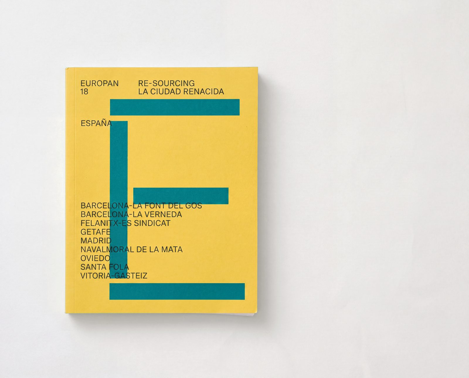EUROPAN 18 RE-SOURCING — Catalogue, España, 2025