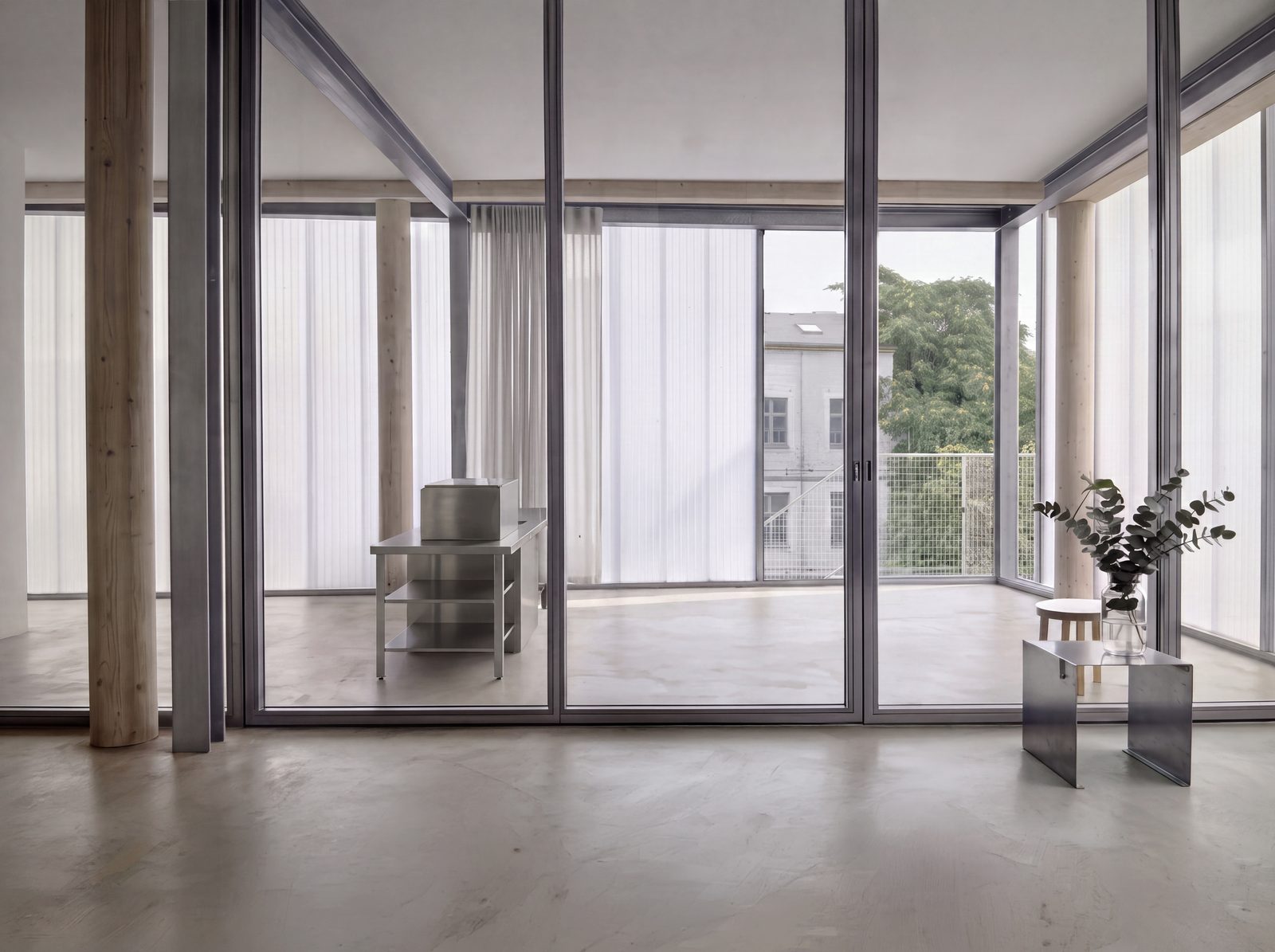 306: BAISHI HOUSE — The living space and its terrace, Fujian, 2024