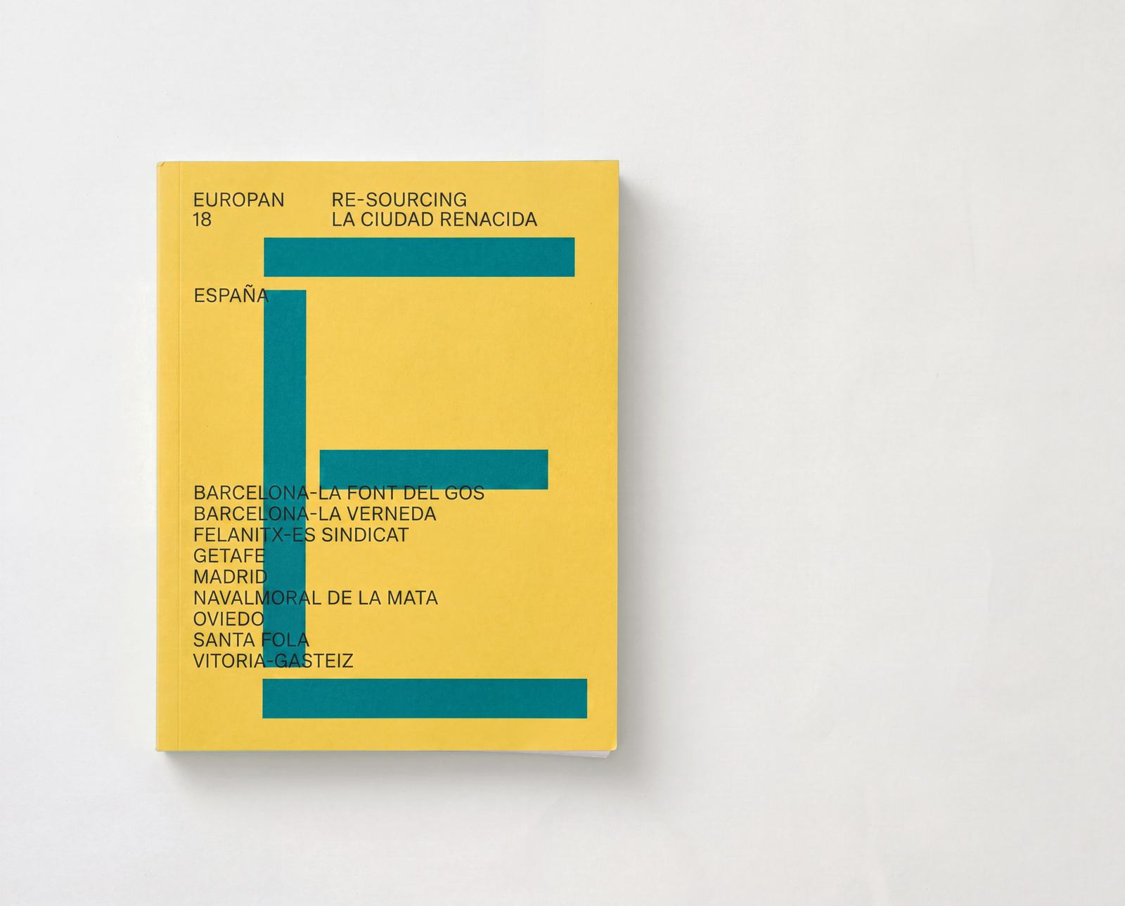 EUROPAN 18 RE-SOURCING — Catalogue, España, 2025